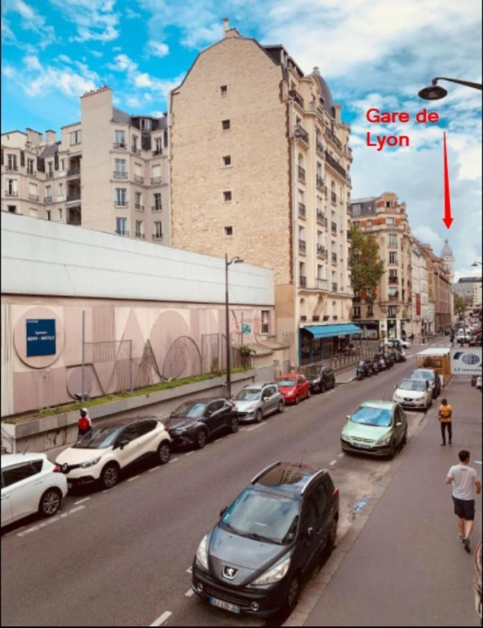 Parisian Style Appartment Private Room With Shared Bathroom Near Bastille And Gare De Lyon Luaran gambar